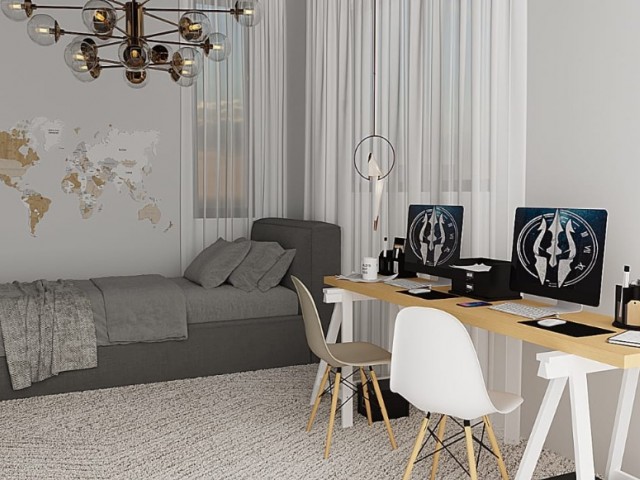 Karsıyaka 4+1 özel havuzlu lüks villa - Fotoğraf 2