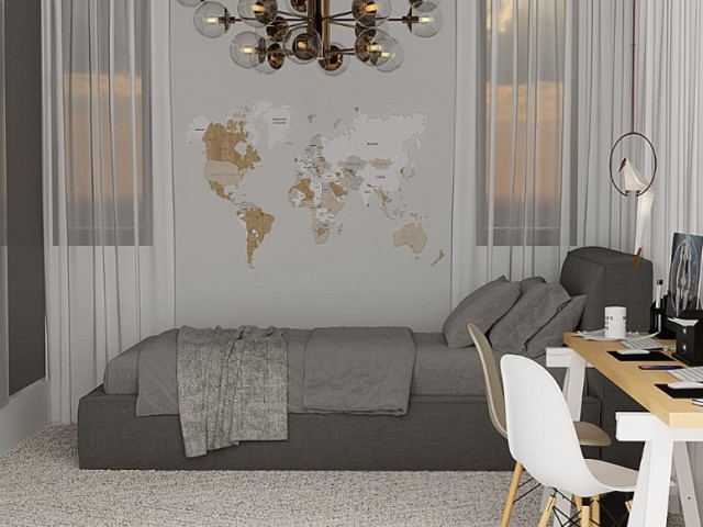 Karsıyaka 4+1 özel havuzlu lüks villa - Fotoğraf 3