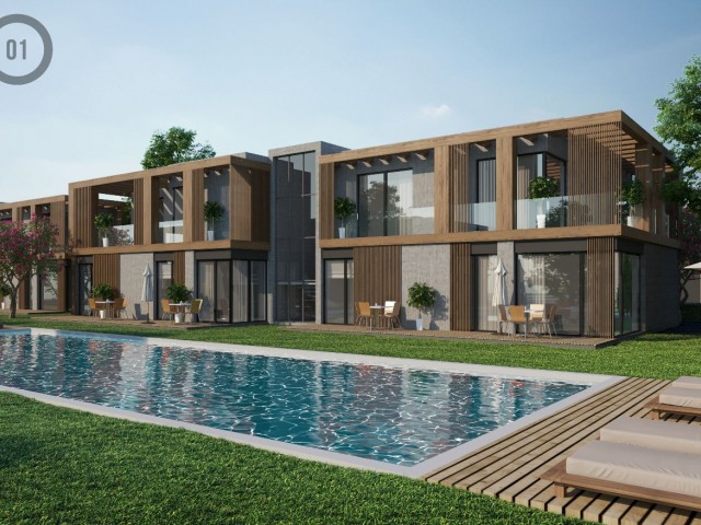Ozankoy town house 2+1 bahce katı - Fotoğraf 1