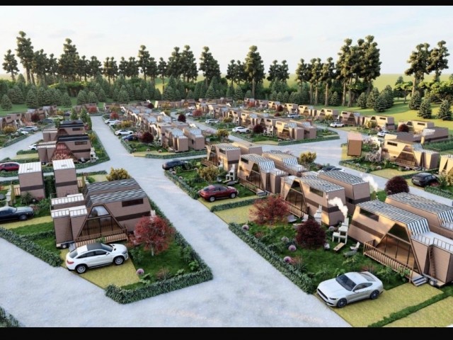 Mersinlik tatlısu Mobil Tiny House Köyü ve yasam alanları