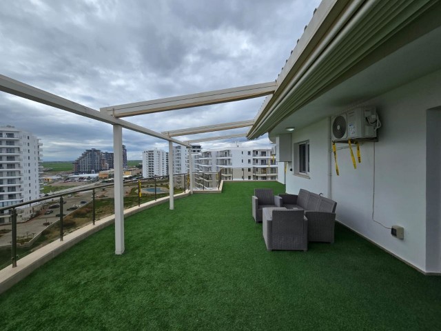 Satılık İskele 1+1 penthouse daire (Park Residence)