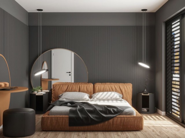 Merit parka yurume mesafesınde denız yanında kalıtelı sıte 3+1 satılık loft daıre - Fotoğraf 3