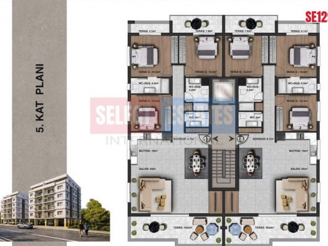 Baykal`da Manzaralı Lüks Penthouse