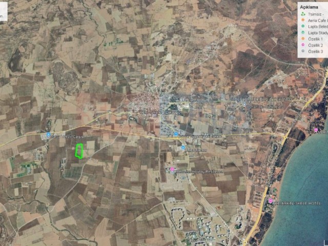 İskele Merkezde Dev Yatırımlık Arazi