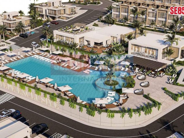 Girne`de Deniz Manzaralı Hazır Villa