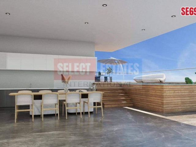 Long Beach Lüks Dubleks Penthouse