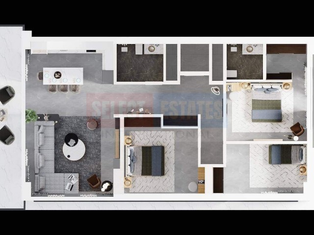 İskele Long Beach Lüks Daire
