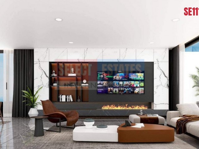 Çatalköy`de Lüks Hazır Villa