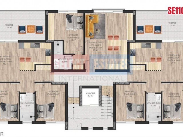 Alsancak`ta Yatırımlık Modern Daire