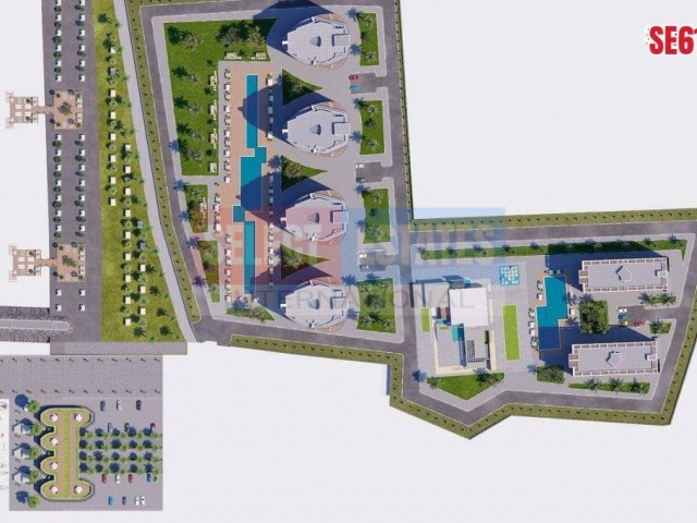 Gaziveren`de Lüks Wellness Penthouse