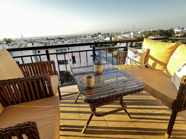 Havuzlu Eşyalı Penthouse - Anahtar Teslim - Fotoğraf 4