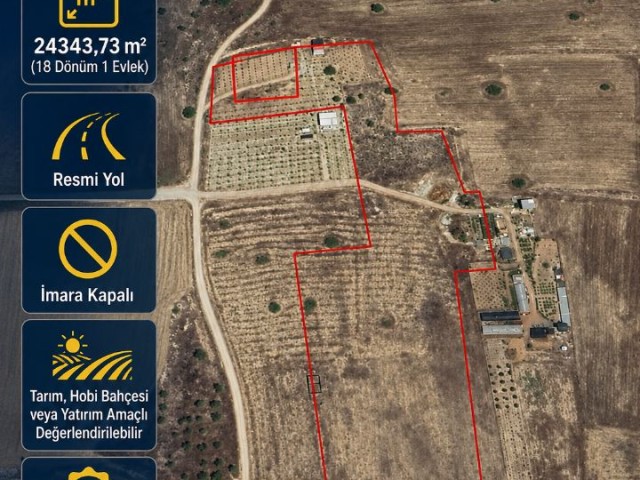 İskele merkezde yatırımlık arsa... - Fotoğraf 1
