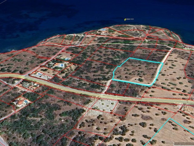 Kayalar köyü deniz tarafında 11,027m2 konut imarlı arazi. 05338403555 - Fotoğraf 2