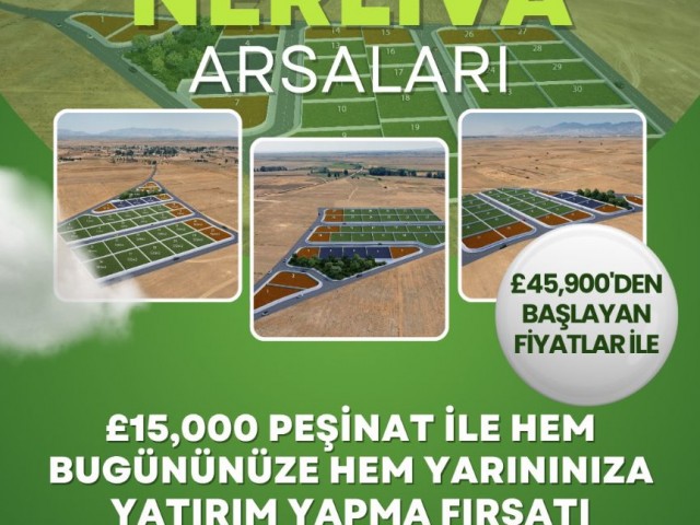 Mağusa, Nergisli'de £15,000 peşinat ile Türk tapulu arsa sahibi olma fırsatı. 05338403555 - Fotoğraf 3