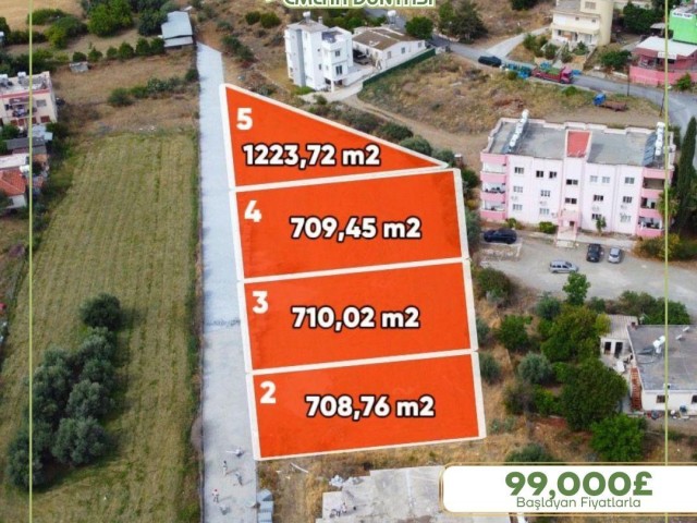 Gemikonaginda yatırımlık arsalar