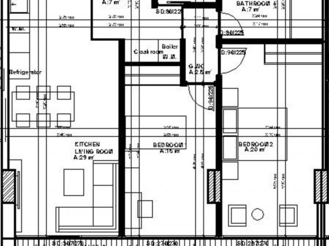 Grand Sapphire! 4. Kat. Düşük Katlı Blok. 12 M2 Balkon, Havuzlar Manzaralı 2+1. Vergiler ve Devir Ücreti Dahil 195.000 GBP! - Fotoğraf 2