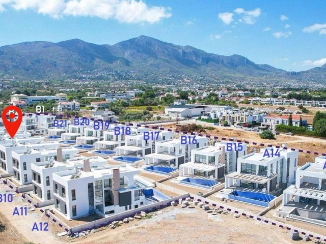 Denize sadece 200 metre, 5 yıldızlı yeni oteller bölgesinde satılık 3 2 havuzlu , BU FİYATA SON VİLLA!!!! ` PEŞİNAT KALAN 84 AY VADE FARKSIZ TAKSİTLE!!!! - Fotoğraf 2