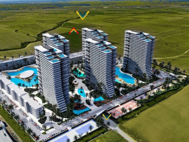 Akdeniz'e Sıfır Otel&Casino Konseptli İkon Projede Deniz Manzaralı Penthouse -Son 4+1