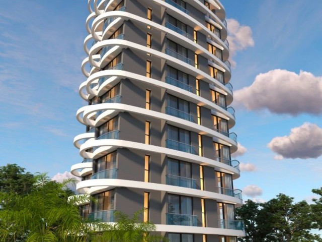 Lefkoşa yeni Şehir Bölgesinde 2027 Aralık Teslim Lüsk 2 Yatak Odalı ve 3 Yatak Odalı Dublex Mimariye Sahip Satılık Daireler - Fotoğraf 1