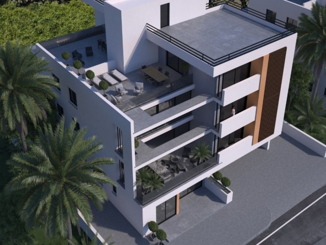 Lefkoşa/Taşkınköy Metropol Market Mevki TÜRK KOÇANLI Satılık Projeden Lüks Daireler 2+1 3+1 ve Penthouse Seçenekleri İle - Fotoğraf 2