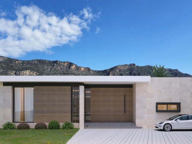 Girne/Boğaz Bölgesinde Proje Aşamasında Olan Yep Yeni Konforlu Bir Yaşam Sunan Tek Kat Konsepli Villalarımız . aralık 2026 Teslim