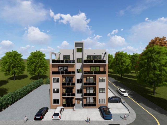 Mağusa Çanakkale bölgesinde 2+ 1 daire 80 m2 90,000 stg mayıs 2027 teslim % 20 peşinat 24 ay vade - Fotoğraf 1