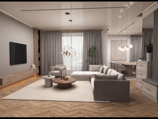 Mağusa - Çanakkale Bölgesi Ödeme Planı Peşinat % 30 peşinat ile aydan aya ödeme imkânı penthouse 2+1 100,000 stg - Fotoğraf 2