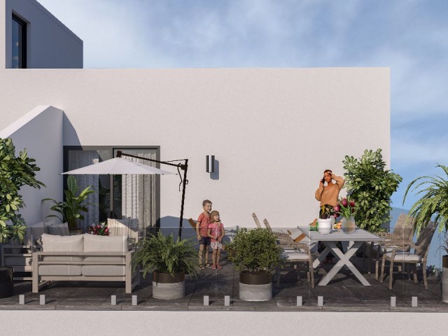 Lefkoşa Küçük Kaymaklı'da Proje Aşamasında Modern 2+1 Daire!