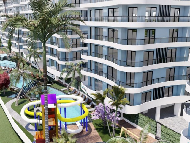 İSKELE LONG BEACH'TE SATILIK 3+1 SIFIR LÜKS DAİRELER