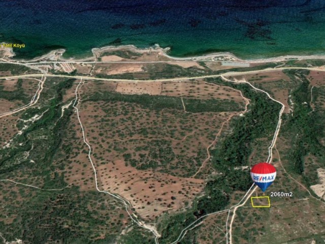 Tatlısu’da  İmarlı, 2060 m² Deniz ve Dağ Manzaralı Arsa!