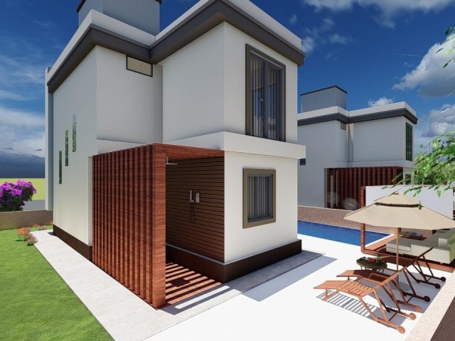 İskele Merkez Dokuz Evler Satılık 3+1 Villa - Fotoğraf 2
