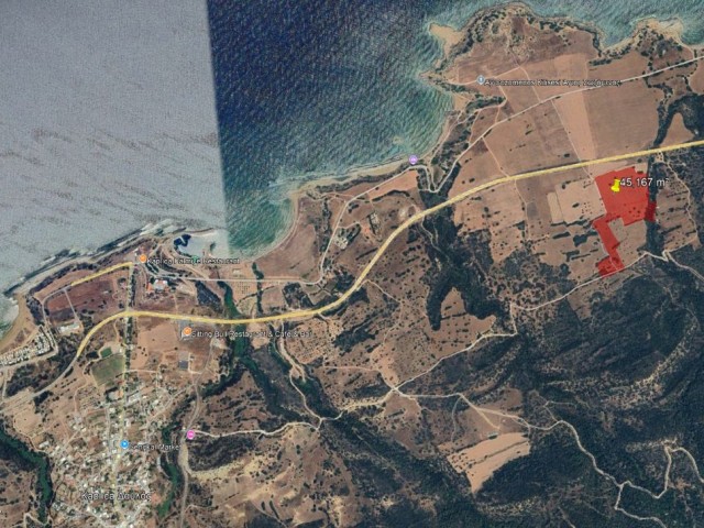 İskele Kaplıca Satılık Arazi - Fotoğraf 1