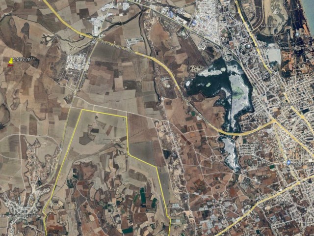 Gazimağusa Güvercinlik Satılık Arazi - Fotoğraf 1