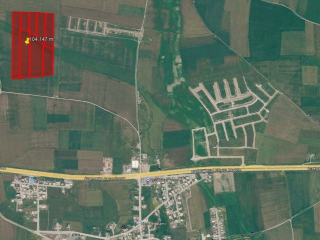 Gazimağusa Dörtyol Satılık Arazi - Fotoğraf 1