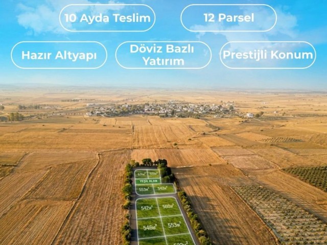 Gazimağusa Gönendere Satılık Türk Malı Arsalar - Fotoğraf 2