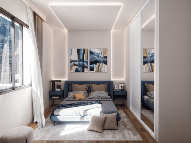 Girne Lapta Satılık 2+1 Daire ve 2+1 Penthouse - Fotoğraf 1