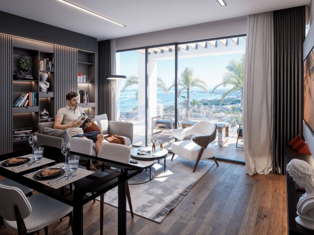 Girne Lapta Satılık 2+1 Daire ve 2+1 Penthouse - Fotoğraf 3