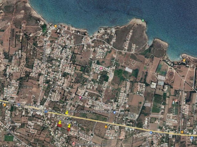 Girne Karşıyaka Satılık Arazi - Fotoğraf 3