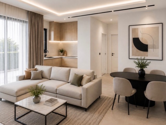 Gazimağusa Kaliland Satılık 2+1 ve 3+1 Daireler - Fotoğraf 3
