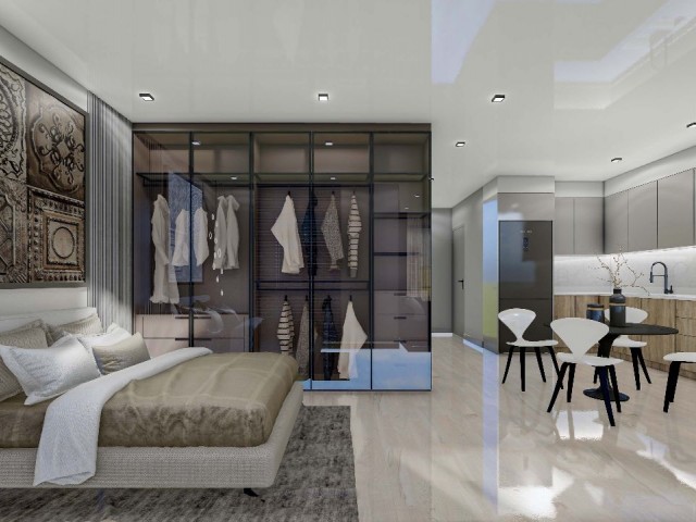 İskele Longbeach Satılık Studio 1+1 ve 2+1 Daireler - Fotoğraf 1