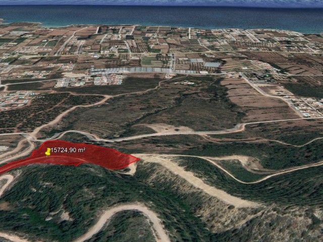 Girne Lapta Tırnaztepe Satılık Arazi - Fotoğraf 4