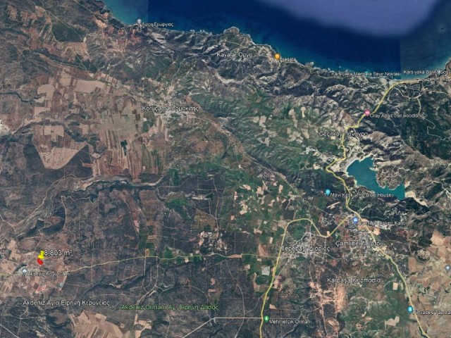 Girne Akdeniz Satılık Arazi - Fotoğraf 1