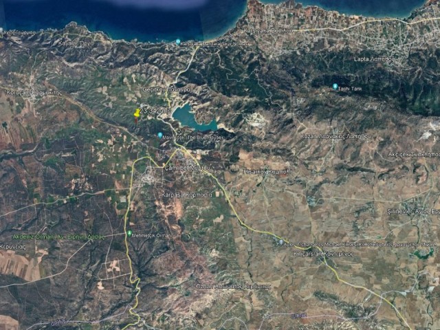 Girne Tepebaşı Satılık Türk Malı Arazi - Fotoğraf 3