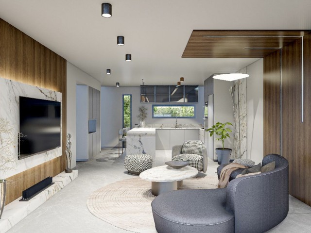 İskele Ötüken Satılık 1+1 ve 2+1 Daire - Fotoğraf 1