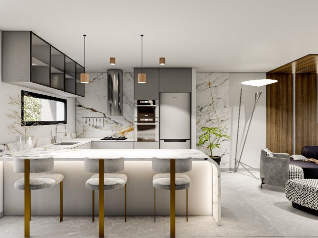 İskele Ötüken Satılık 1+1 ve 2+1 Daire - Fotoğraf 4