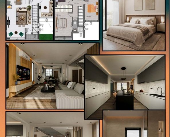 İskele Bahçeler Satılık 2+1 ve 4+1 Villa - Fotoğraf 1