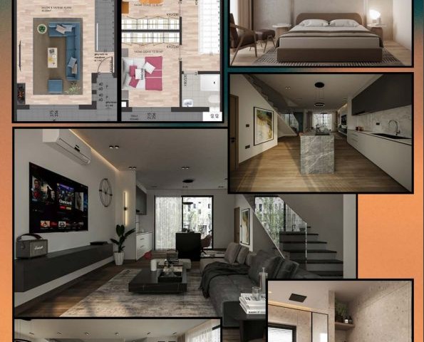 İskele Bahçeler Satılık 2+1 ve 4+1 Villa - Fotoğraf 3