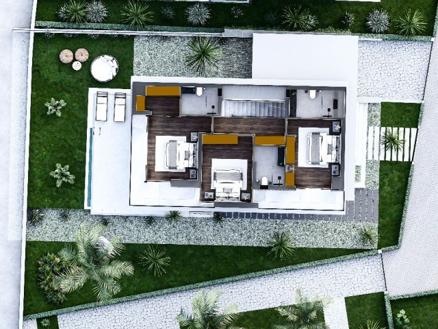 İskele Boğaztepe Satılık 3+1 ve 4+1 Villa - Fotoğraf 4