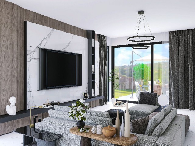 Gazimağusa Mutluyaka Satılık 3+1 İkiz Villa - Fotoğraf 4