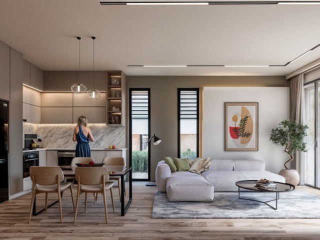 Gazimağusa Tatlısu Satılık 1+1 ve Loft 1+1 Daire - Fotoğraf 2